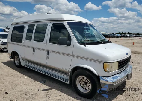 1993 Ford Econoline E150 Van z USA, uszkodzony, nr VIN 1FDEE14H5PHB70777